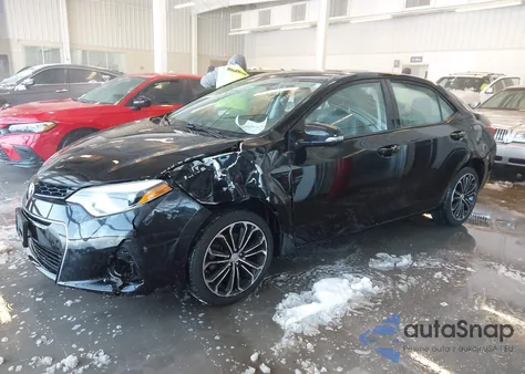 2016 Toyota Corolla S Plus from USA, damaged, VIN 2T1BURHE7GC493080
